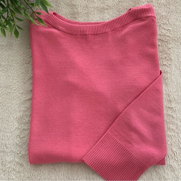 Karen Scott Sweaters - Classic Women's Crewneck Sweater - Pink